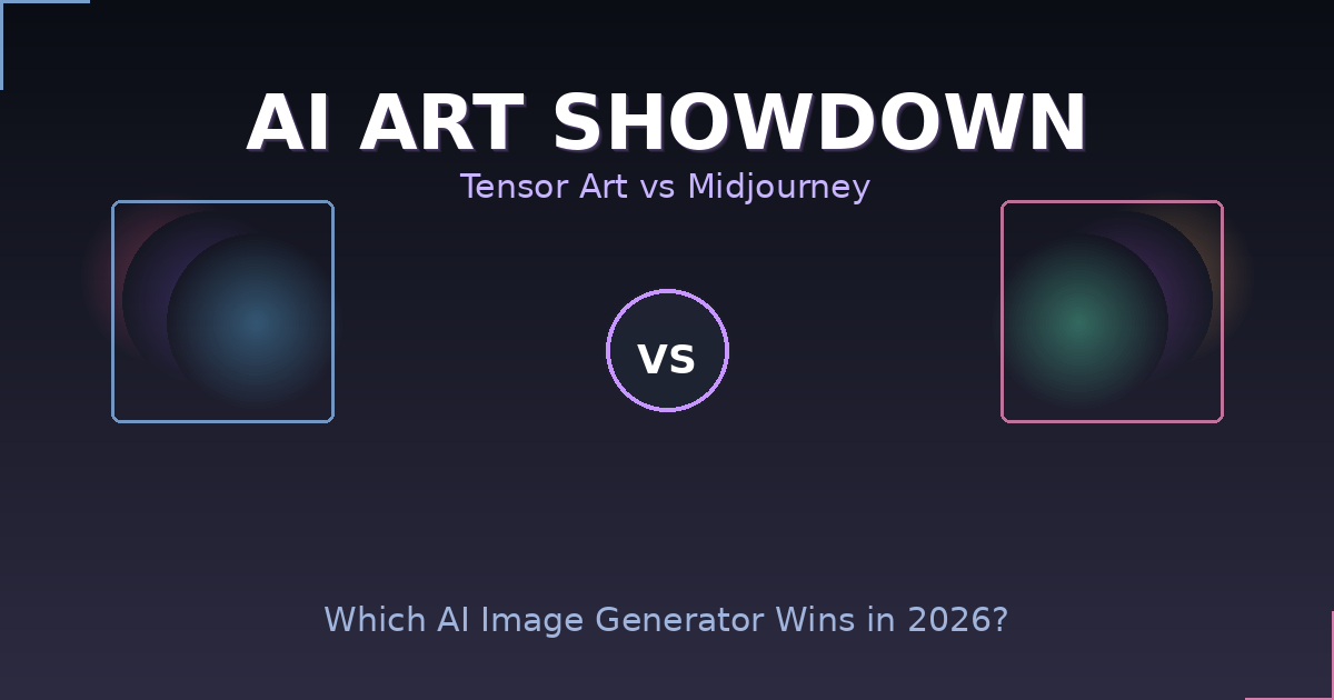Tensor Art vs Midjourney: Which AI Image Generator Is Better? (2026)